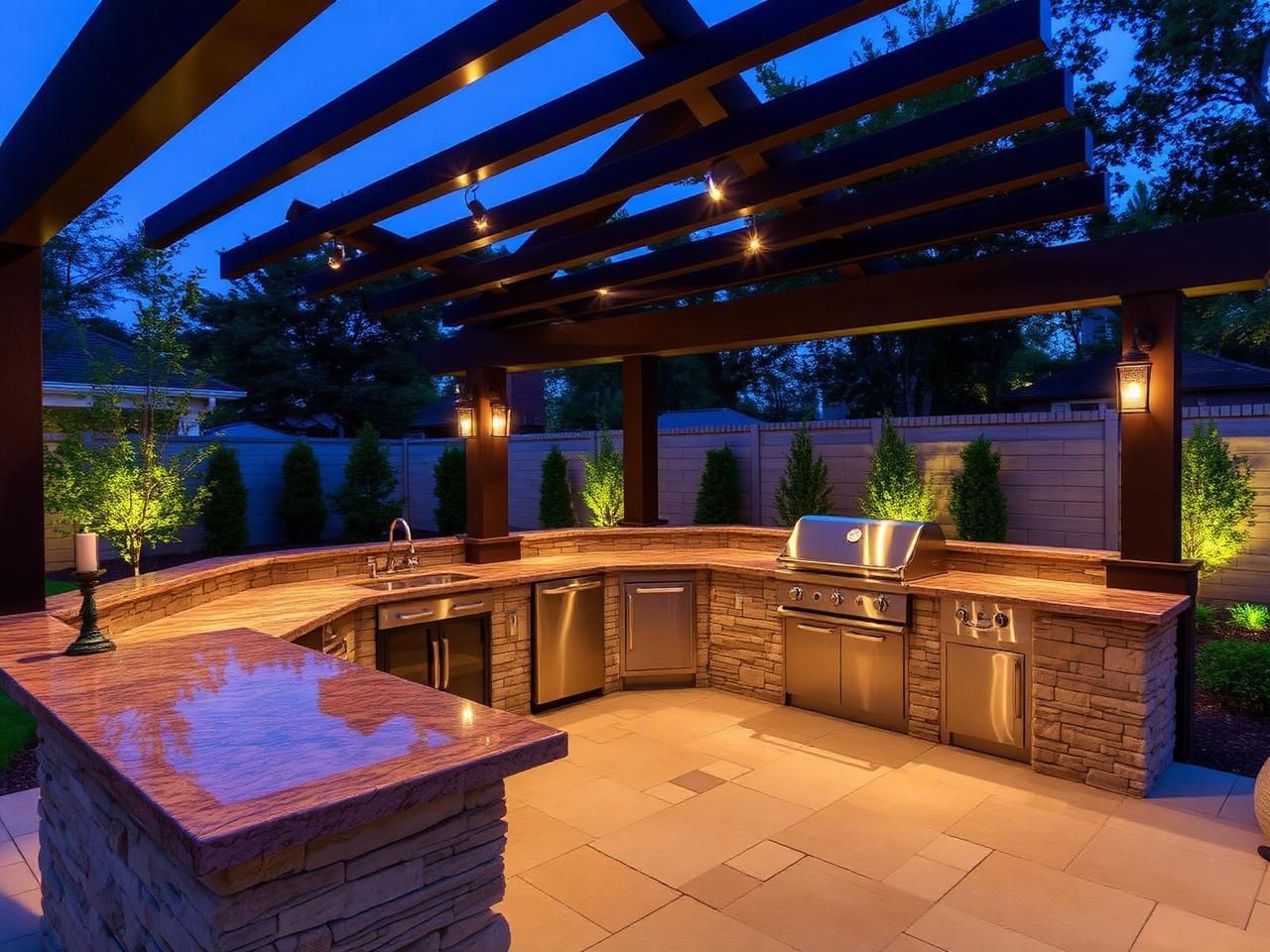 Outdoor Kitchens — Outdoor Kitchens services in El Paso by ALX Construction